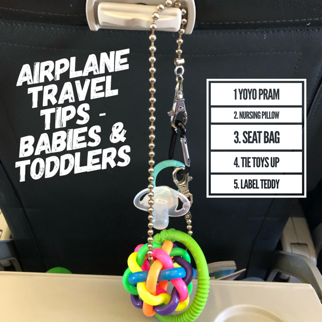 Airoplane Travel Tips – Babies & Toddlers